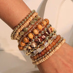 Boho Beaded Bracelet Stack