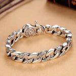 Silver Retro Cuff Bracelet