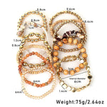 Boho Beaded Bracelet Stack
