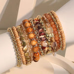 Boho Beaded Bracelet Stack