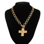 Chunky Cross Necklace