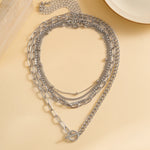 5 Piece Layered Chain Necklace Set