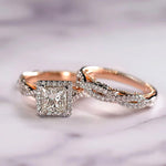 3 Piece Gold-Tone Promise Ring Set