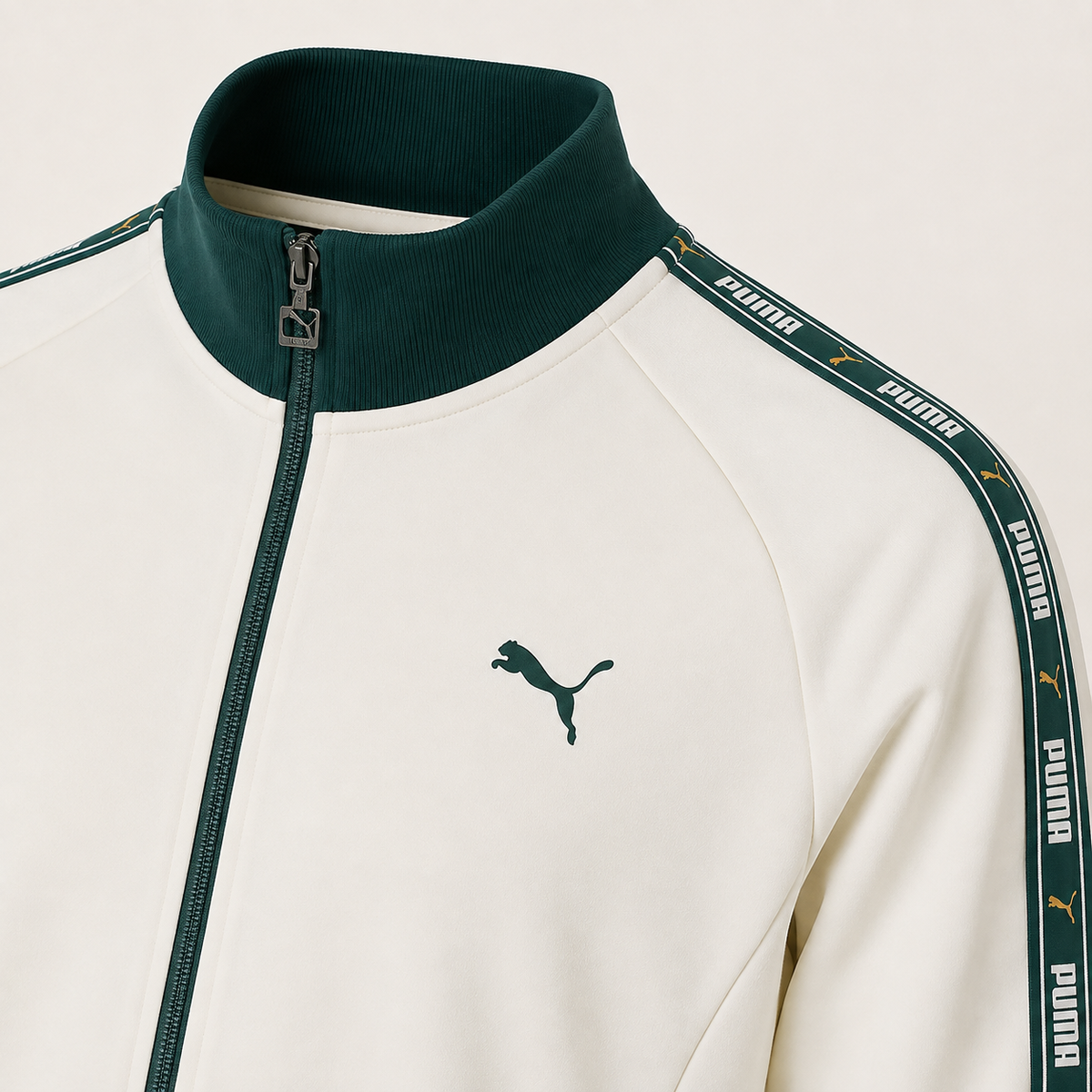 Giacca da tuta in maglia rétro da uomo