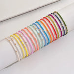 Colorful Beaded Bracelet Stack
