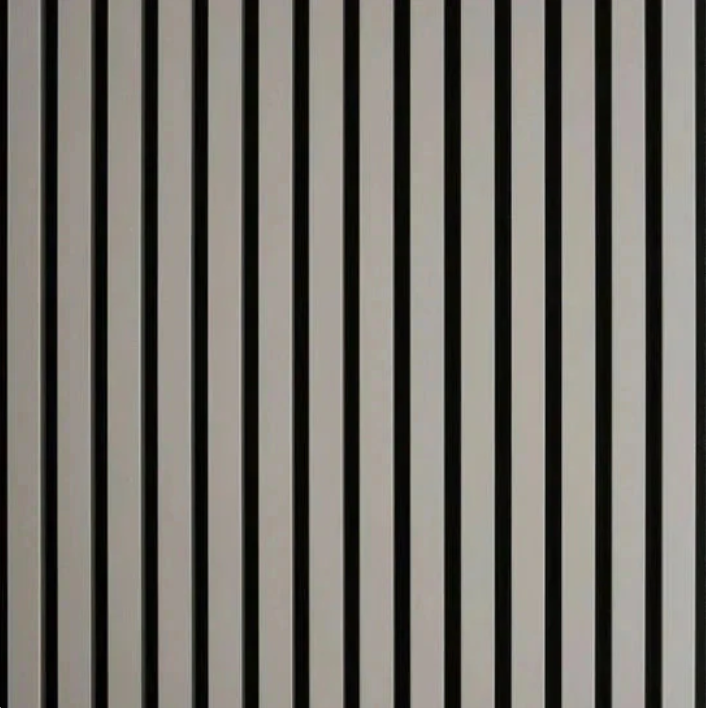Gray Oak acoustic slat panel
