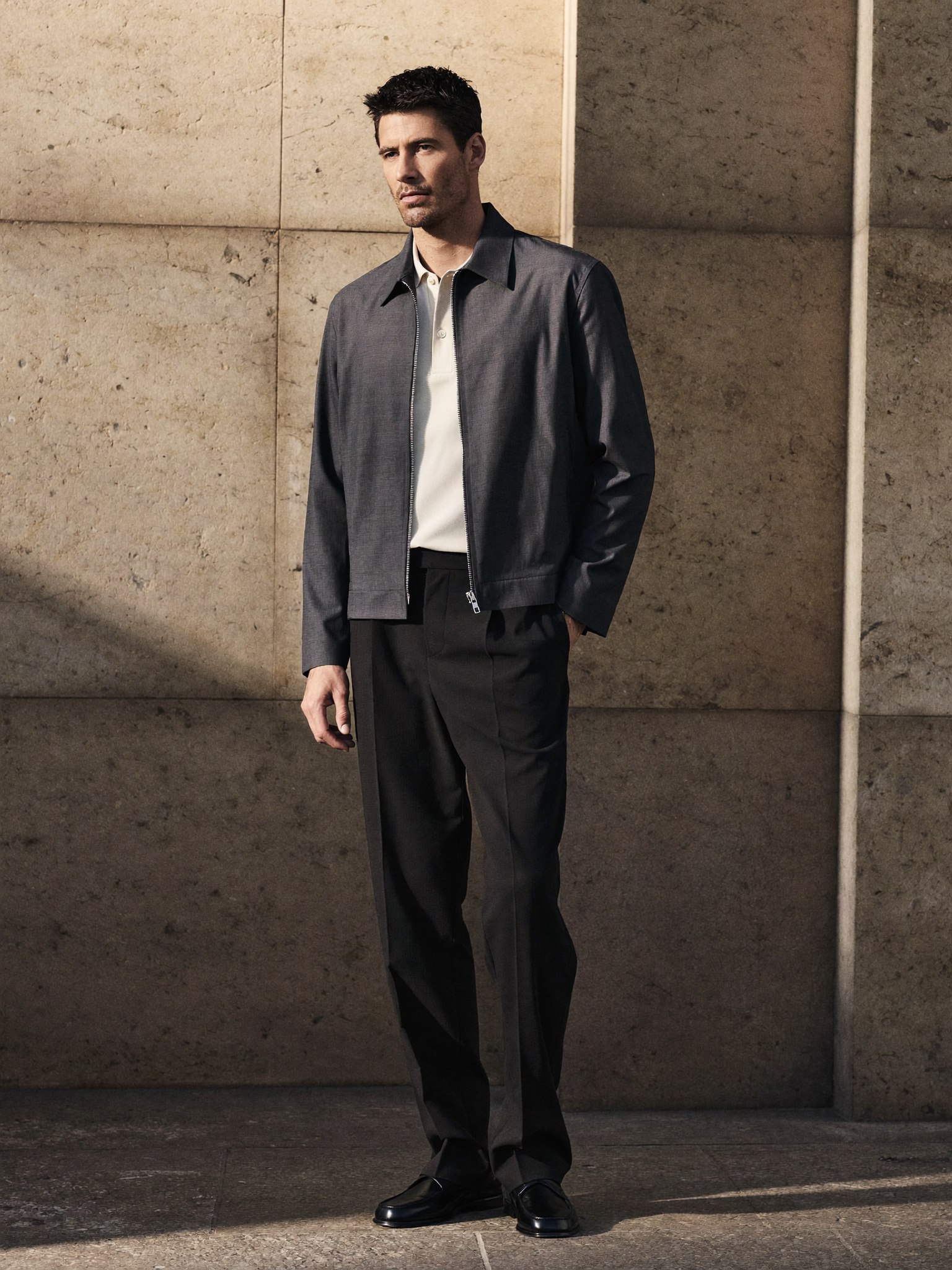 Sterling Row lookbook - full outfit from jacket to shoes